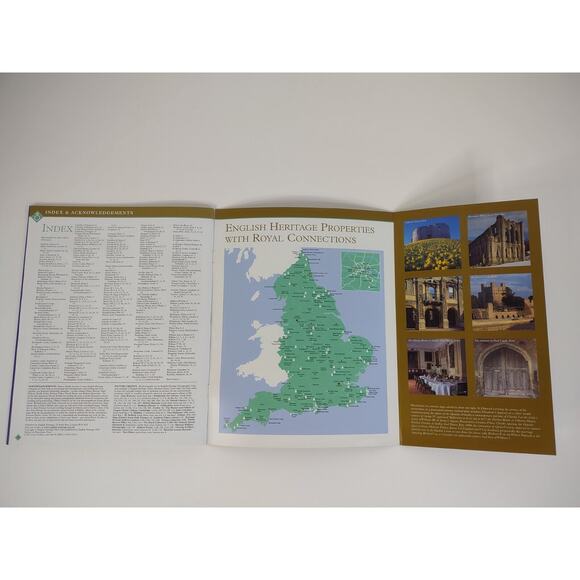 Royal Heritage: Kings and Queens English Heritage Sites Horsler Souvenir Bk 2002 - Picture 5 of 6